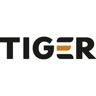 Handdoekrek Tiger Boston 2 Armig RVS - thumbnail
