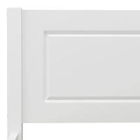 Bedframe massief grenenhout wit 100x200 cm - thumbnail