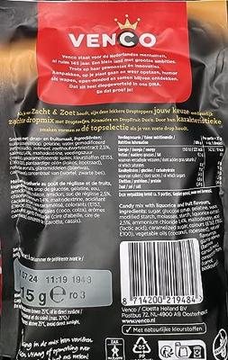 Venco - Droptoppers Zacht & Zoet - 10x 215g