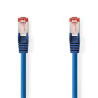 Nedis CCGL85221BU150 Cat6 Netwerkkabel Rj45 Male Rj45 Male S/ftp 15.0 M Rond Lszh Blauw Label - thumbnail