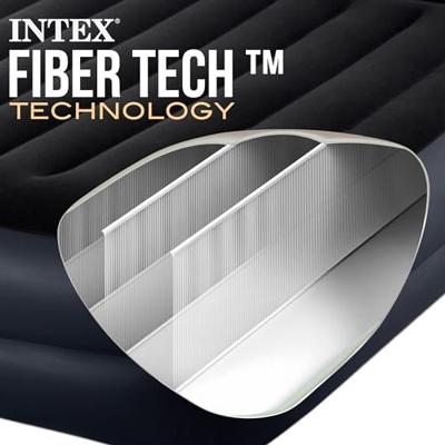 Intex - pillow rest raised luchtbed - eenpersoons - thumbnail