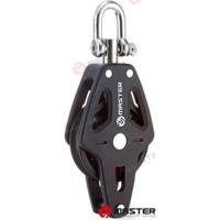 Poelie met 90mm schijf MVBP0902F - ENKELE POELIE MET LAGERS EN 90MM WORTEL - thumbnail