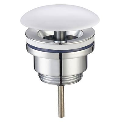 Wiesbaden Vaste Waste Niet Afsluitbaar 5/4 Keramisch Wit