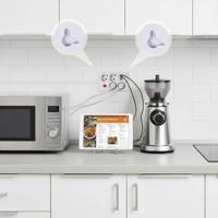 Maclean stekkerdoos, 4-polige verlengkabel + 3xUSB, 110-240V AC 50/60Hz, 2,1A max 2500W, 3m, wit, MCE393 W - thumbnail