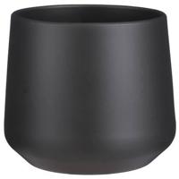 Amber pot rond donkergrijs mat h18xd21 cm Mica Decorations - Mica decorations - thumbnail