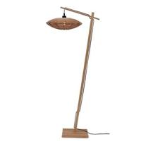 GOOD&MOJO Vloerlamp 'Tanami' Bamboe en rotan, 150cm, kleur Naturel - thumbnail