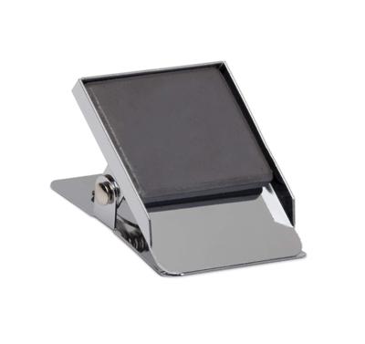 Papierklem MAUL magnetisch vierkant 40mm zilver Papierklem MAUL magnetisch vierkant 40mm zilver