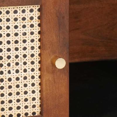 Salontafels Bruin 100 x 54 x 40 cm Bamboe en massief mango hout