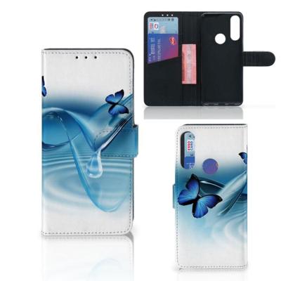 Alcatel 1S 2020 | Telefoonhoesje | Met pasjeshouder | Vlinders