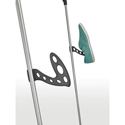Metaltex hurricane droogrek 197x65x115 cm 24 m drooglengte zilver/zwart - thumbnail