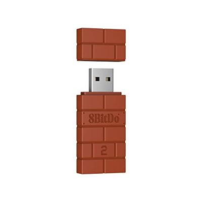8Bitdo USB Wireless Adapter 2 (Brown)