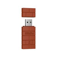 8Bitdo USB Wireless Adapter 2 (Brown) - thumbnail
