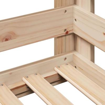 Bedframe zonder matras massief grenenhout 100x200 cm Bedframe zonder matras massief grenenhout 100x200 cm