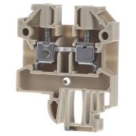 Weidmüller 0279660000 Doorgangsserieklem Schroeven Beige, Geel 100 stuk(s) - thumbnail