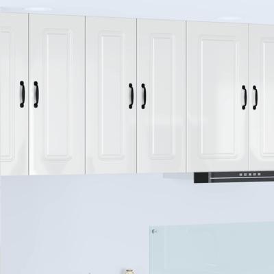 Keukenkast Kalmar Hoogglans wit 60 x 31 x 80 cm Bewerkt hout