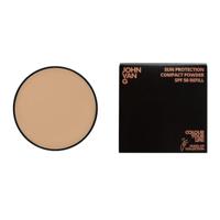 John van G Sun protection compact powder refill 60 SPF50 1 Stuks - thumbnail