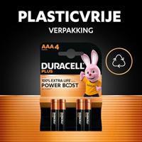 Duracell batterij Plus 100% AAA, blister van 20 stuks - thumbnail