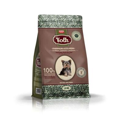 FOLK Small breeds Traditional polish meat feast with rabbit, lamb and quail - droog hondenvoer - 1,6kg