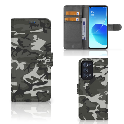 OPPO Reno 6 Pro Plus 5G | Telefoon Hoesje | Army Light OPPO Reno 6 Pro Plus 5G | Telefoon Hoesje | Army Light