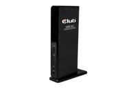 Club 3D USB Gen1 Type A Dual Display Docking Station - thumbnail