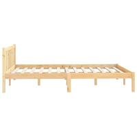 Bedframe massief grenenhout 140x190 cm - thumbnail