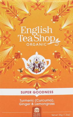 English Tea Shop Curcuma, Ginger & Lemongrass Thee