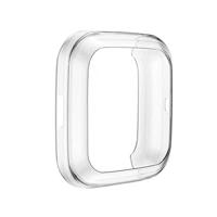 Fitbit Versa 2 Soft TPU case (volledig beschermd) - Transparant - thumbnail