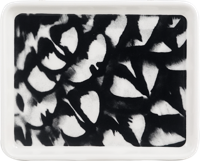 Schaaltje 14x12cm Puntige veer - thumbnail