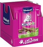 Vitakraft cat-stick mini kip / kattengras - thumbnail