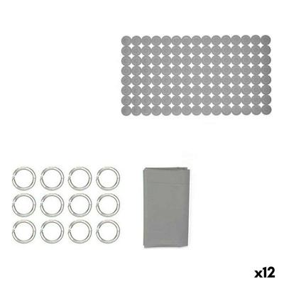 Badset Berilo Grijs PVC Polyethyleen EVA 28 x 42 x 6 cm (12 Stuks)