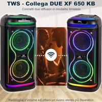 Draagbaar luidsprekersysteem Trevi Trevi XF 650 KB Bluetooth luidspreker - thumbnail