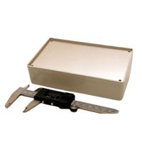 Hammond Electronics 1595CGY Consolebehuizing (l x b x h) 161 x 96 x 58 mm ABS Grijs 1 stuk(s) - thumbnail