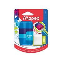 Maped potloodslijper + gom Connect Soft Touch, op blister - thumbnail