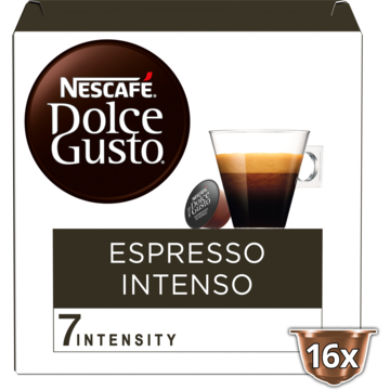 Koffiecups Dolce Gusto espresso intenso 16 stuks Koffiecups Dolce Gusto espresso intenso 16 stuks