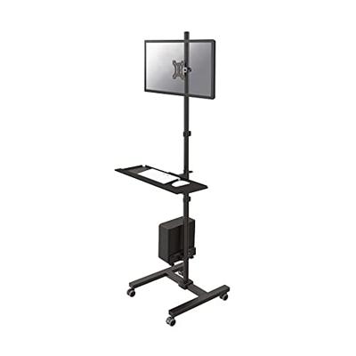 Neomounts FPMA-MOBILE1700 PC/monitor-trolley Aantal monteerbare displays: 1 Display(s) 25,4 cm (10) - 81,3 cm (32) Zwart Zwenkbaar, Roteerbaar, Kantelbaar, In Neomounts FPMA-MOBILE1700 PC/monitor-trolley Aantal monteerbare displays: 1 Display(s) 25,4 cm (10) - 81,3 cm (32) Zwart Zwenkbaar, Roteerbaar, Kantelbaar, In