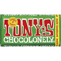 Tony&apos;s Chocolonely chocoladereep, 180g, hazelnoot - thumbnail