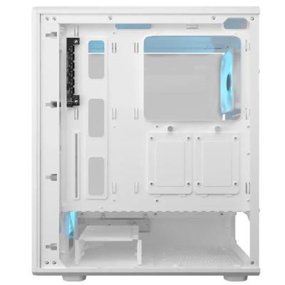 Cougar 382GA50.0004 Midi-tower PC-behuizing Wit 4 voorgeïnstalleerde ventilators, Zijvenster, Geïntegreerde verlichting