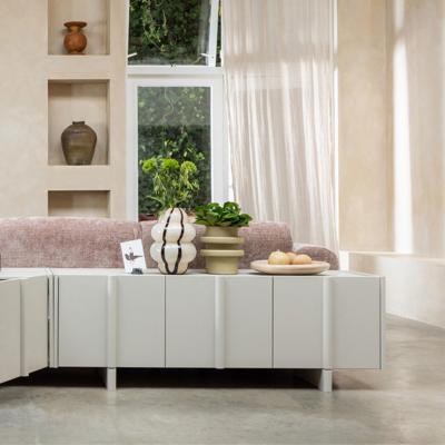 WOOOD TV-meubel 'Basu' Grenen, 152cm, kleur Dust