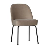 WOOOD Eetkamerstoel 'Vogue' Velvet, kleur Khaki - thumbnail