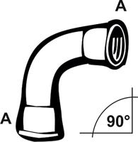 Cornat Galva Bocht Vv 1&apos;&apos; 90Gr (2) - VFB21 - thumbnail