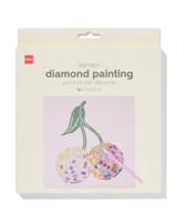 HEMA Diamond painting 20x20cm kersen - thumbnail