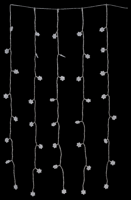 LIVARNO home Lichtgordijn (Sneeuwvlok) - thumbnail