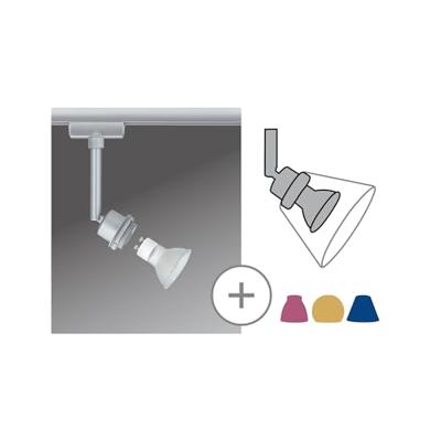 Paulmann DecoSystems 230V-railsysteem lamp URail GZ10 3.5 W LED Chroom (mat) Paulmann DecoSystems 230V-railsysteem lamp URail GZ10 3.5 W LED Chroom (mat)