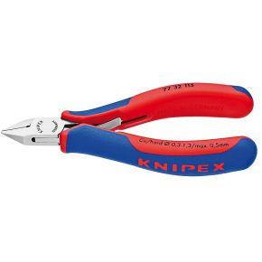 Knipex 77 32 115 Elektronica en fijnmechanica Zijkniptang Met facet 115 mm