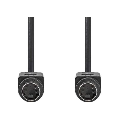 S-Videokabel | S-Video Male - S-Video Male | 2,0 m | Zwart