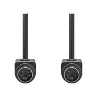 S-Videokabel | S-Video Male - S-Video Male | 2,0 m | Zwart - thumbnail