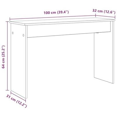 Keyboardstand Sonoma Eiken 100 x 32 x 64 cm Bewerkt hout Keyboardstand Sonoma Eiken 100 x 32 x 64 cm Bewerkt hout