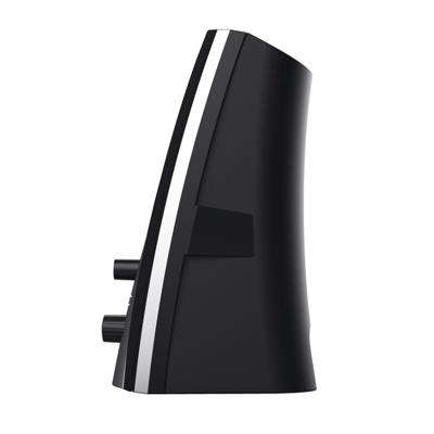 Trust 2.0 speaker set pc-luidspreker (zwart/zilver)