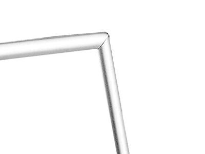 Zilverstad 6149600 Wissellijst Papierformaat: 9 x 13 cm Zilver