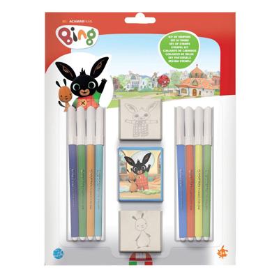 Multiprint Bing stempelset, 11dlg. Multiprint Bing stempelset, 11dlg.